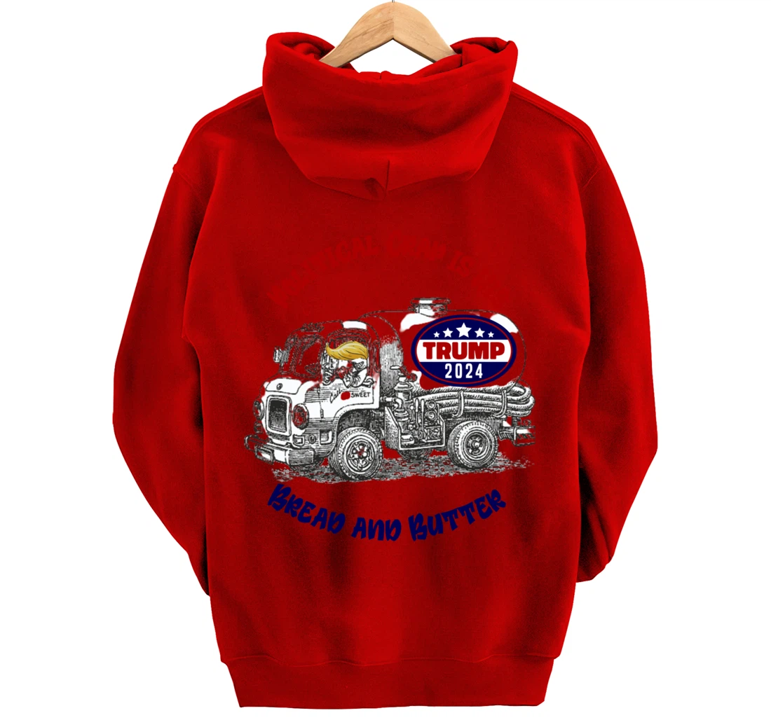 Funny Anti Biden Trump 2024 Pullover Hoodie