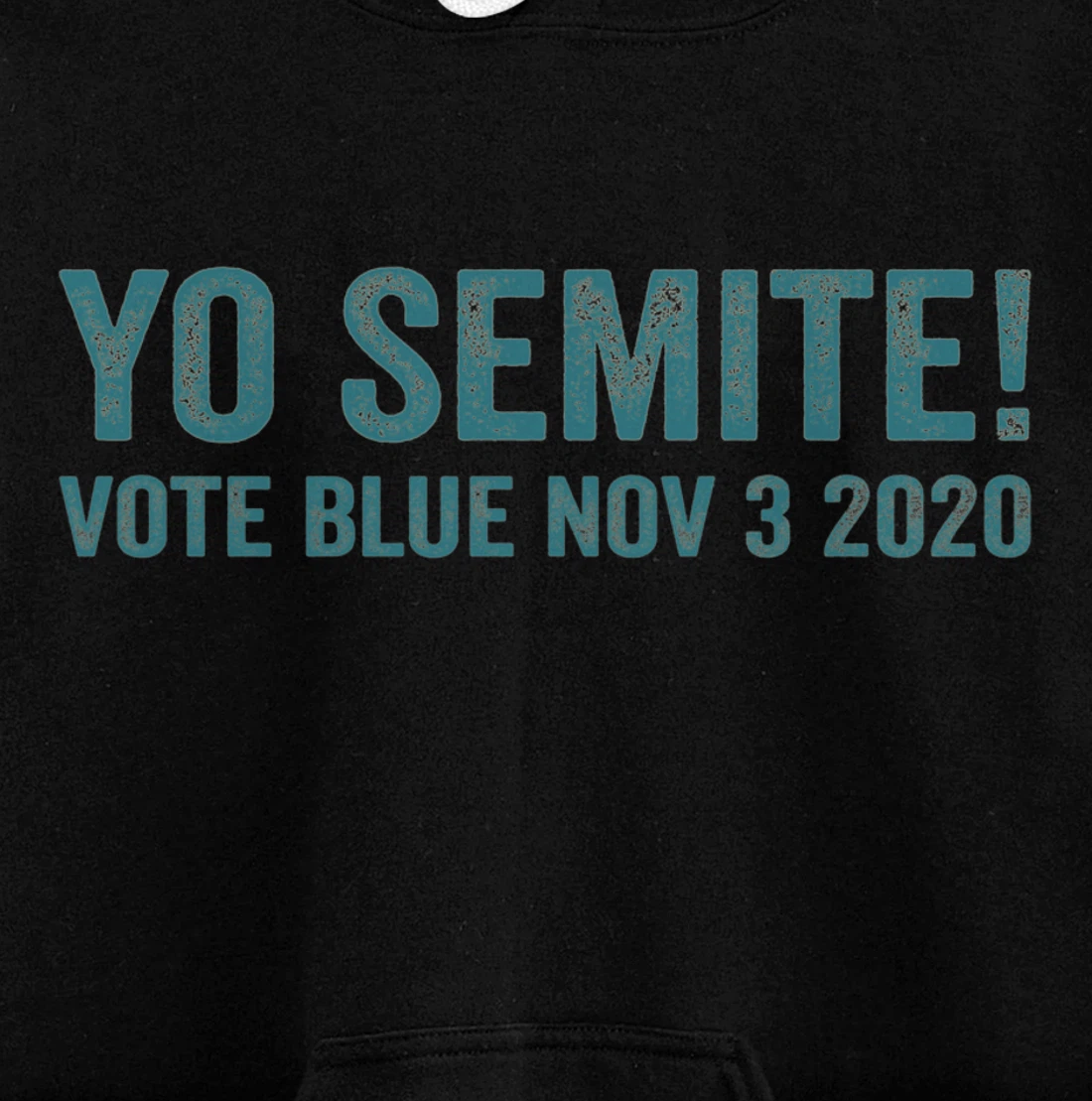 Yo Semite Trump Gaffe Blunder Quote Jewish Inside Joke Humor Pullover Hoodie