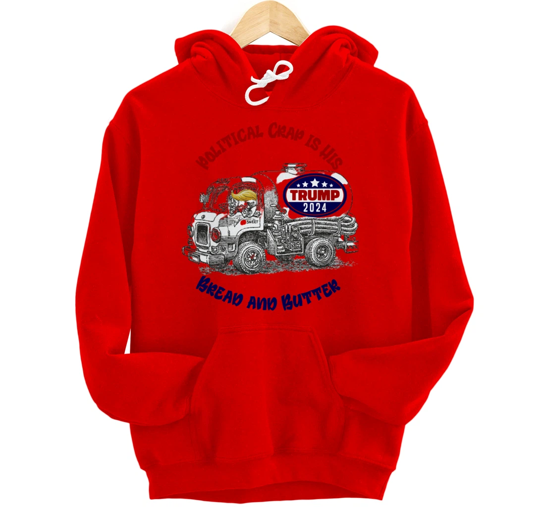 Funny Anti Biden Trump 2024 Pullover Hoodie