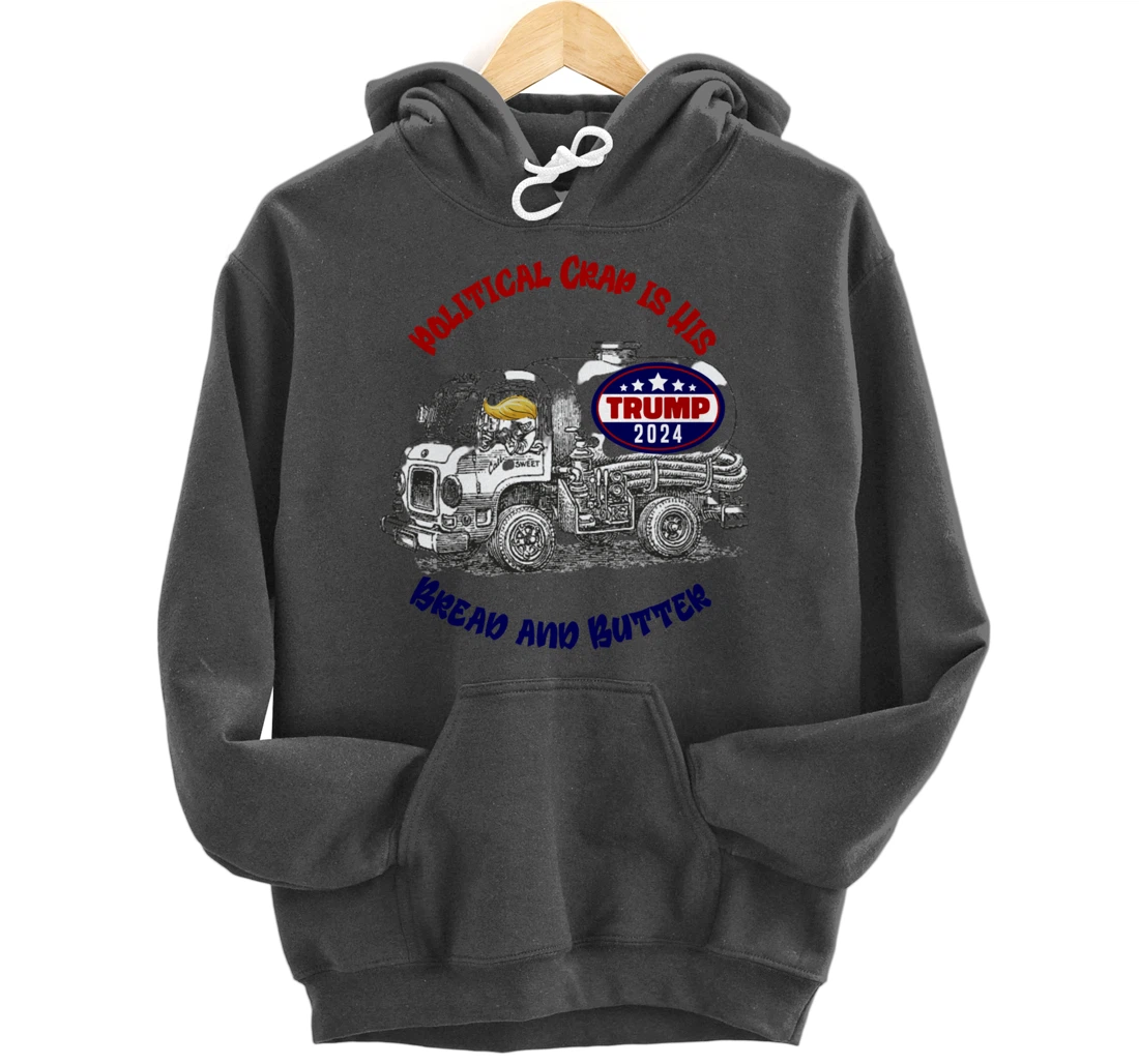 Funny Anti Biden Trump 2024 Pullover Hoodie