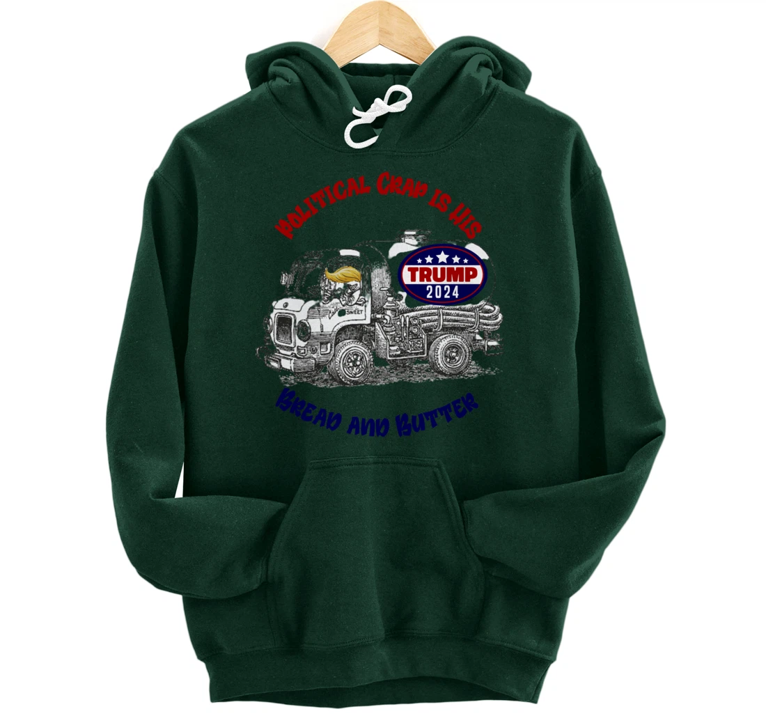 Funny Anti Biden Trump 2024 Pullover Hoodie