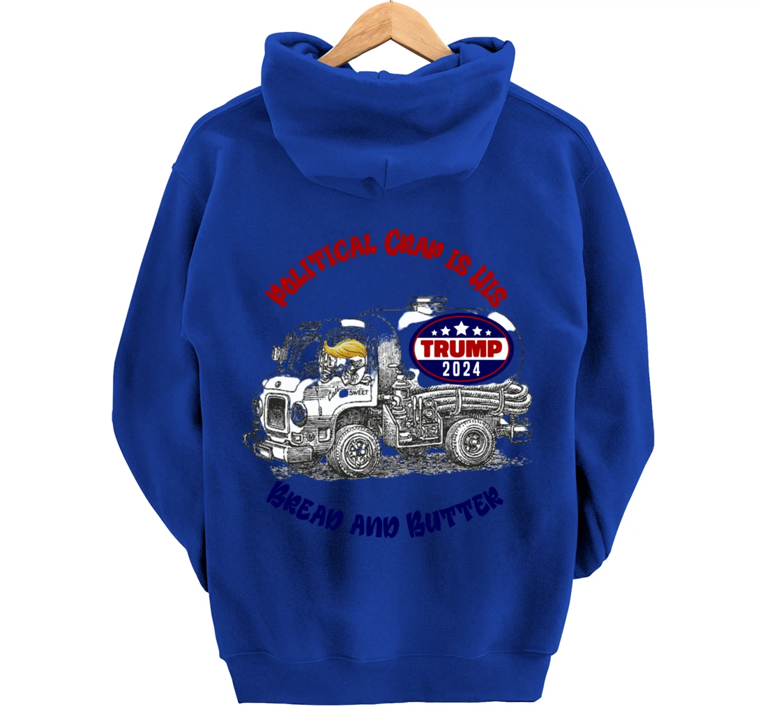 Funny Anti Biden Trump 2024 Pullover Hoodie