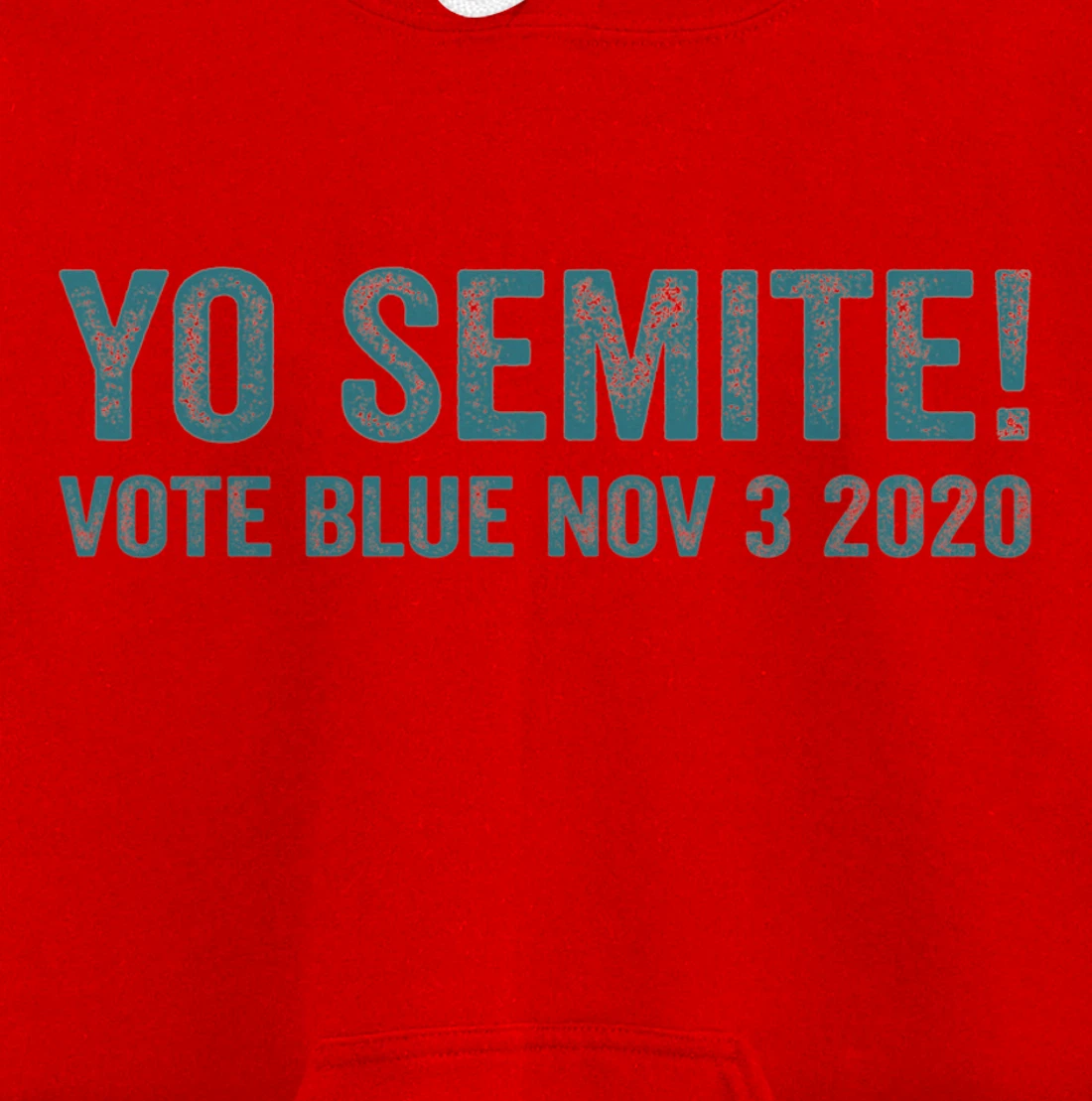 Yo Semite Trump Gaffe Blunder Quote Jewish Inside Joke Humor Pullover Hoodie