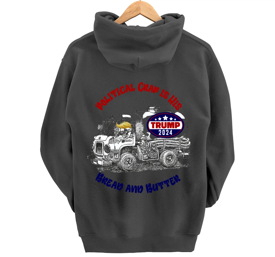 Funny Anti Biden Trump 2024 Pullover Hoodie