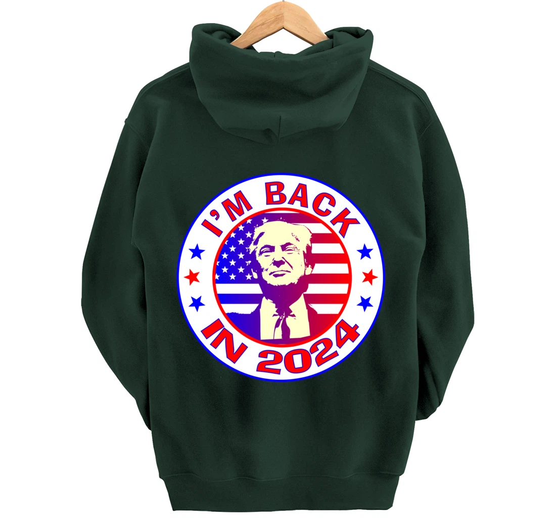 Trump 2024 Pullover Hoodie