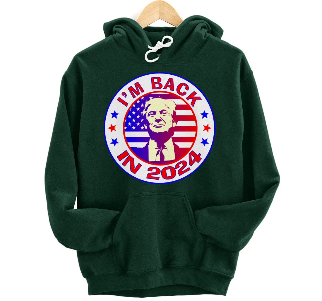 Trump 2024 Pullover Hoodie