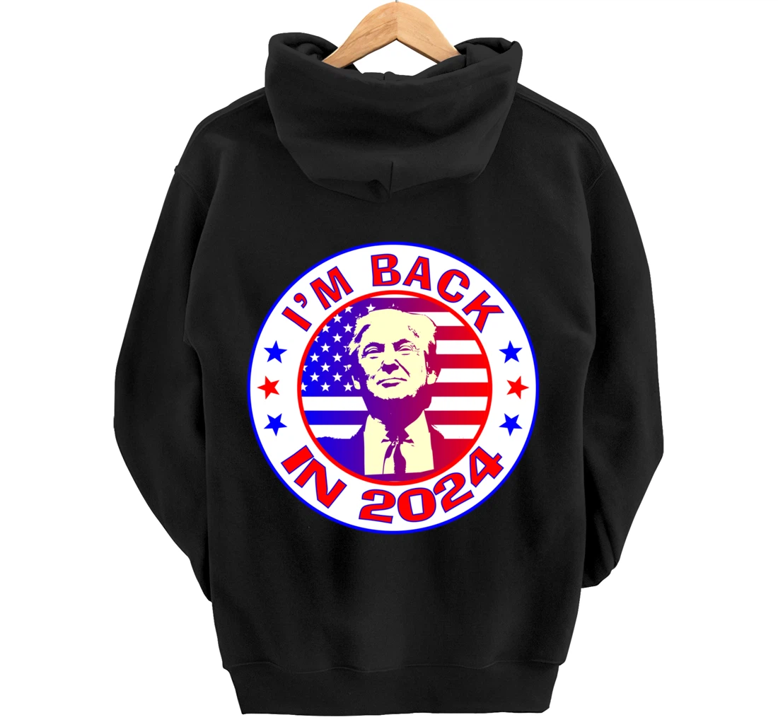 Trump 2024 Pullover Hoodie