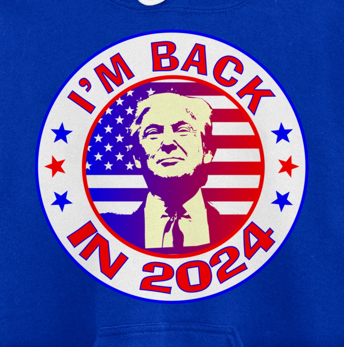 Trump 2024 Pullover Hoodie