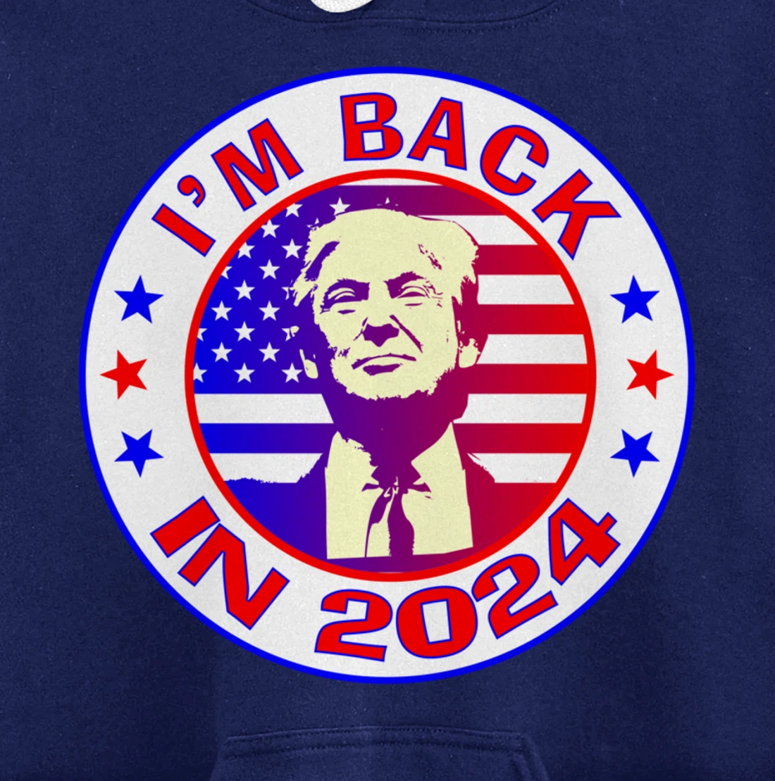Trump 2024 Pullover Hoodie