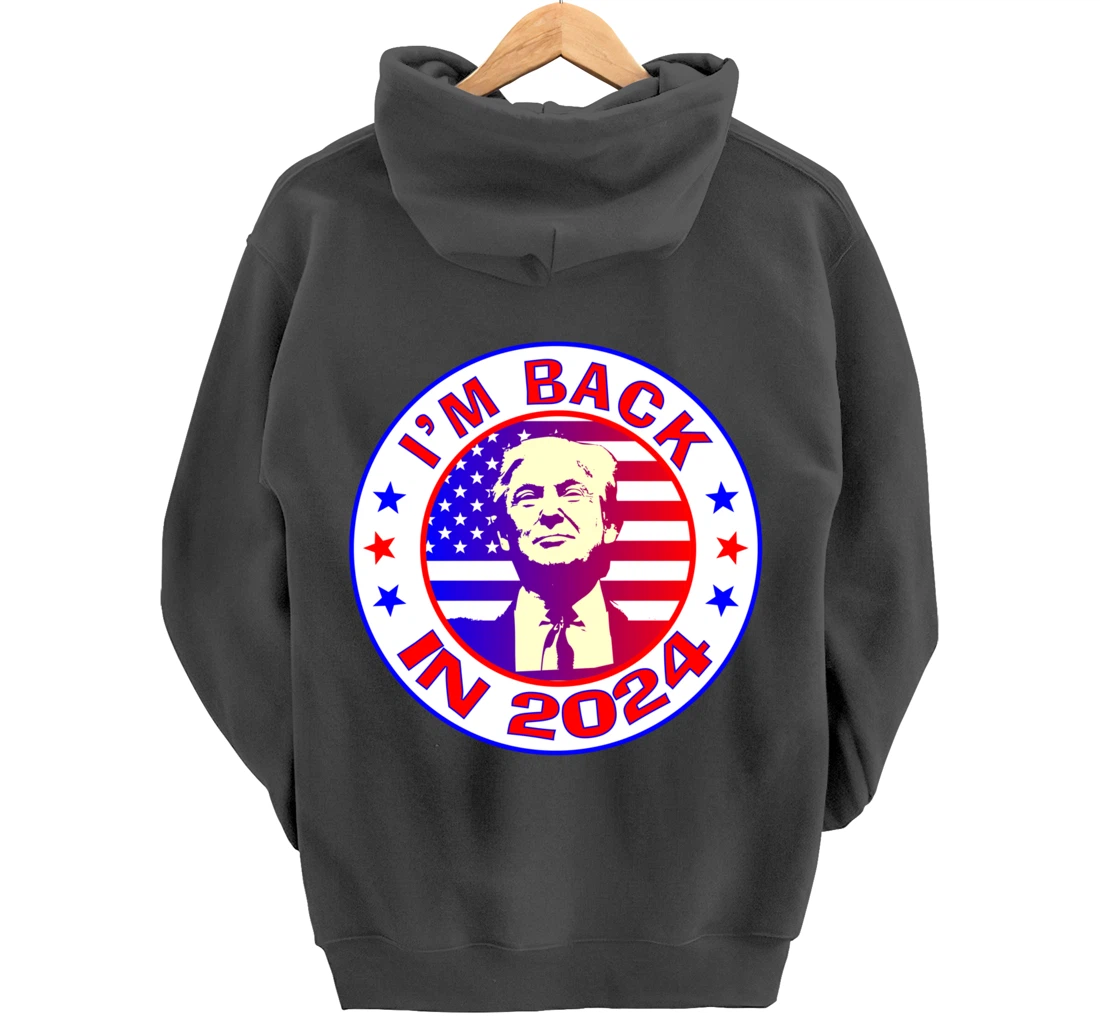 Trump 2024 Pullover Hoodie