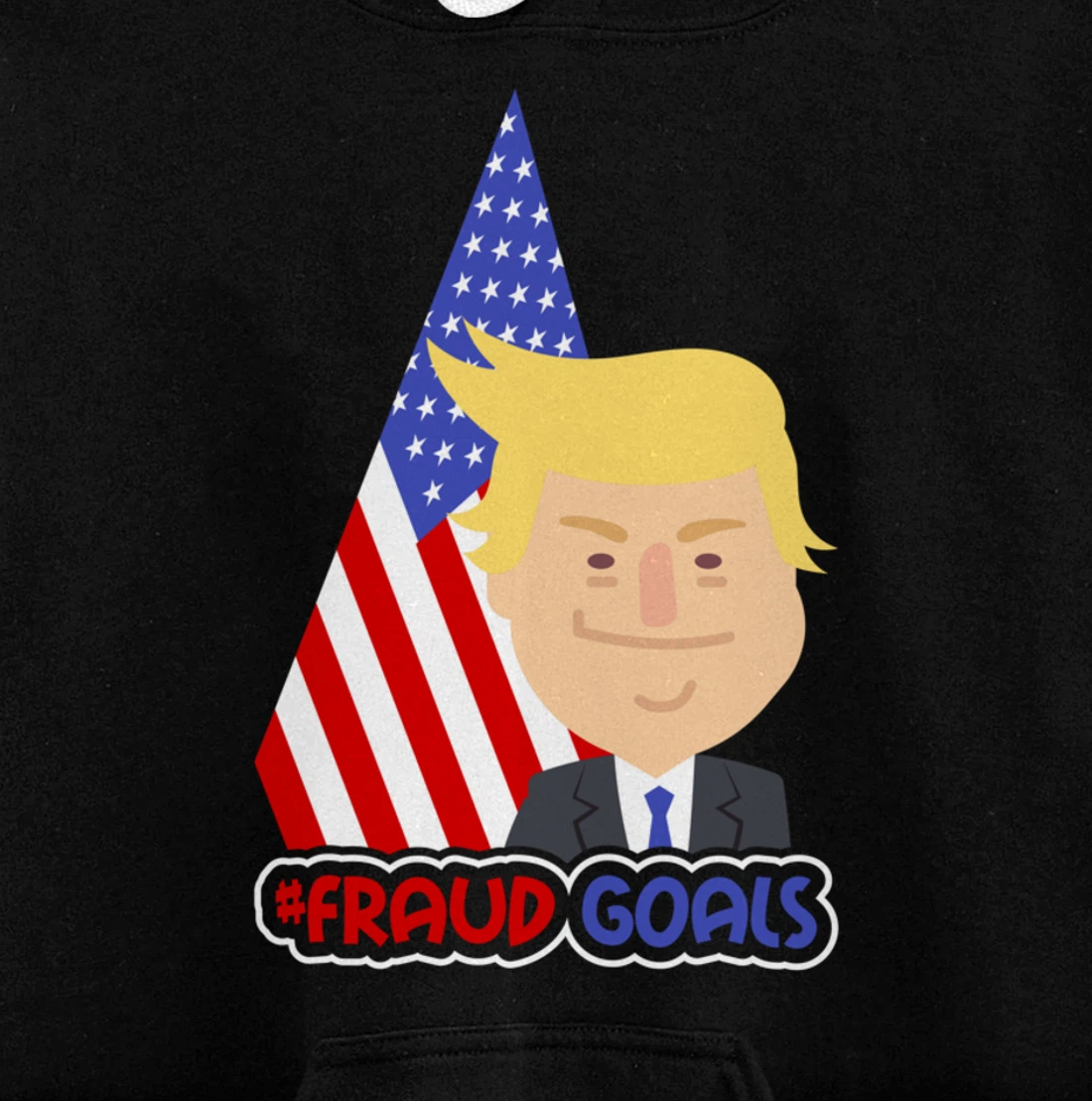 Anti Trump Fraud Taxes Voter Pullover Hoodie