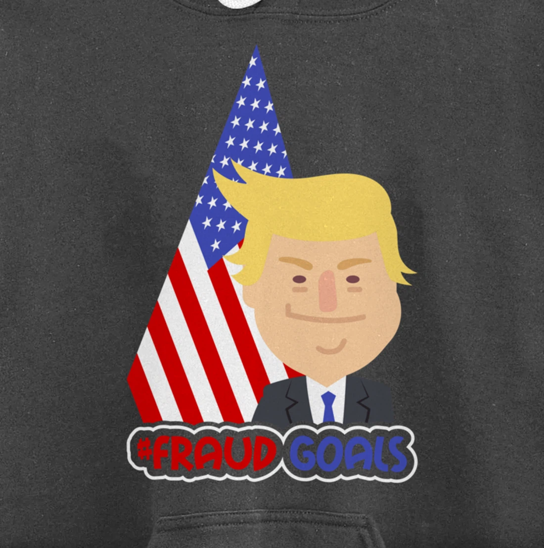 Anti Trump Fraud Taxes Voter Pullover Hoodie