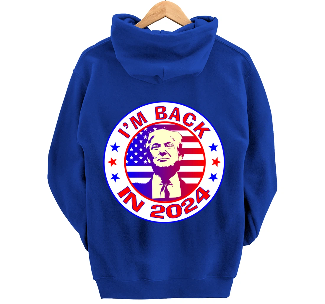 Trump 2024 Pullover Hoodie