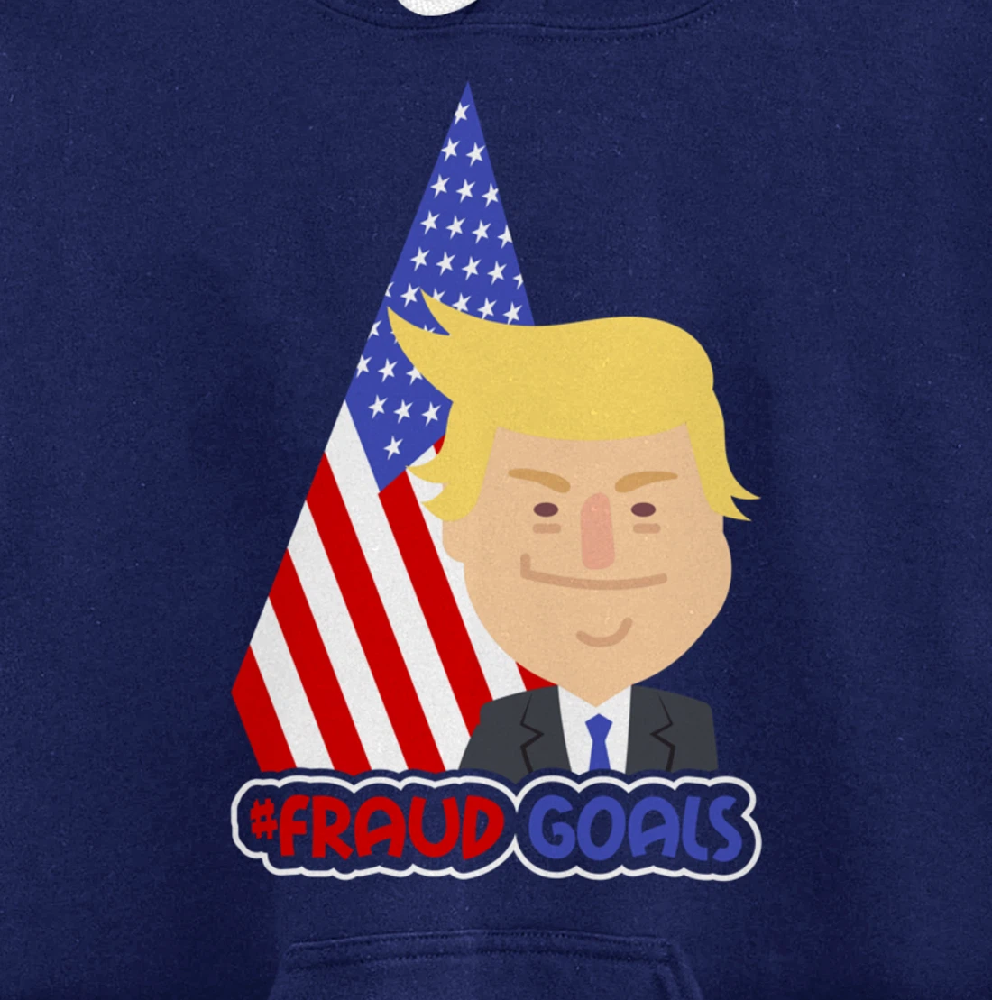 Anti Trump Fraud Taxes Voter Pullover Hoodie