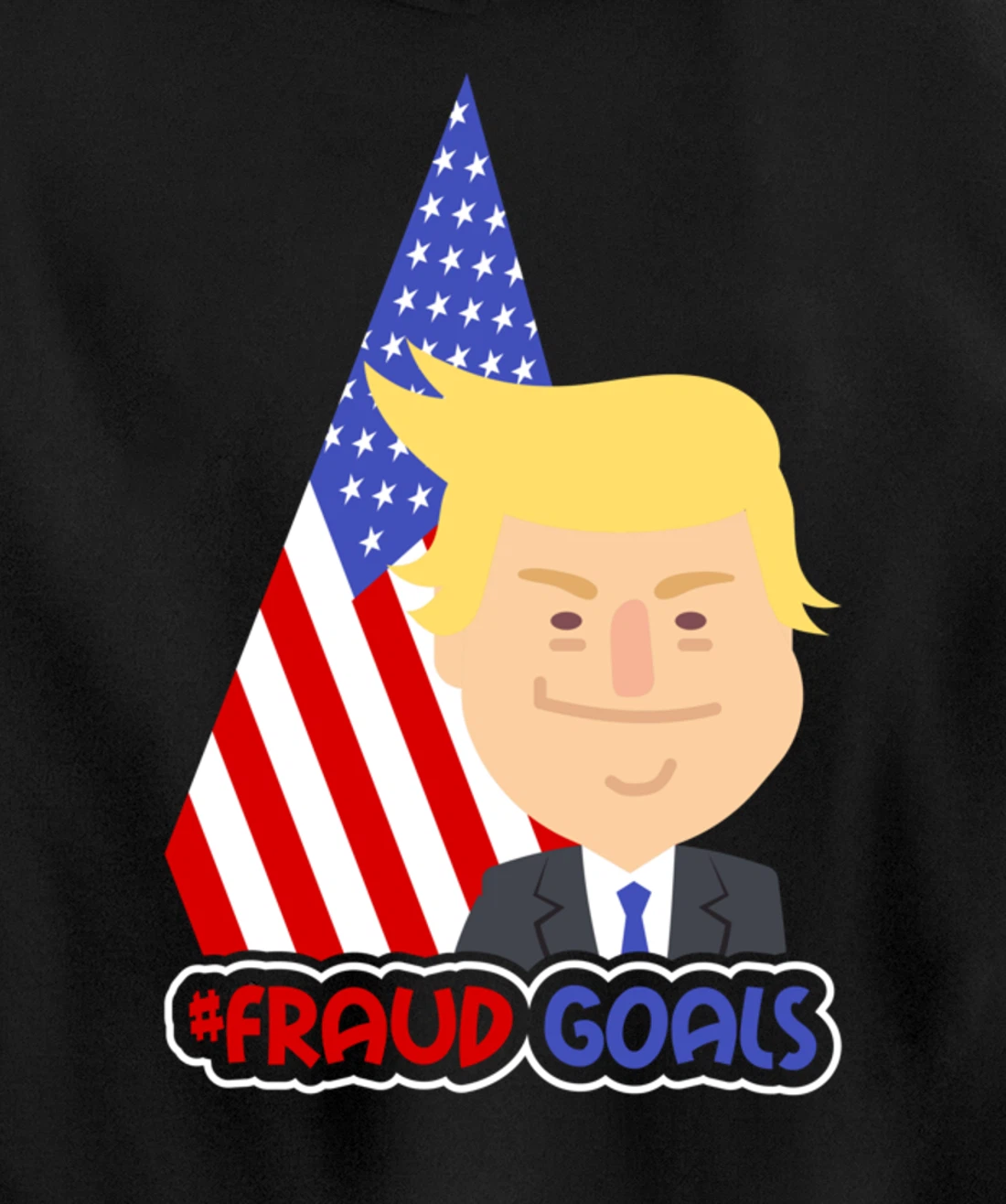 Anti Trump Fraud Taxes Voter Pullover Hoodie