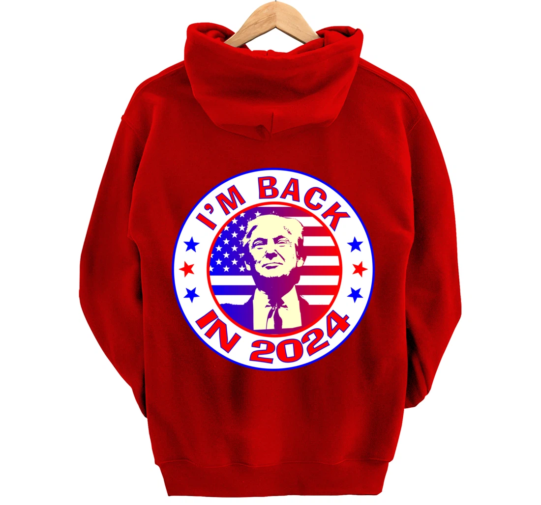 Trump 2024 Pullover Hoodie
