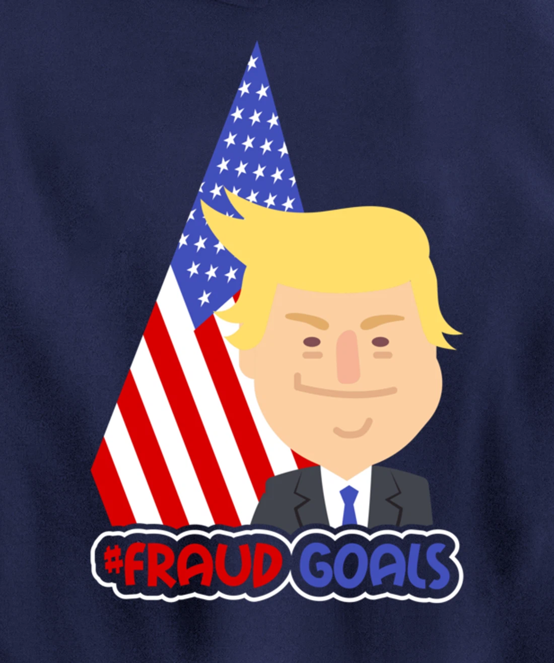 Anti Trump Fraud Taxes Voter Pullover Hoodie