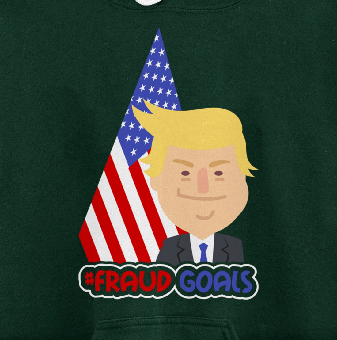 Anti Trump Fraud Taxes Voter Pullover Hoodie