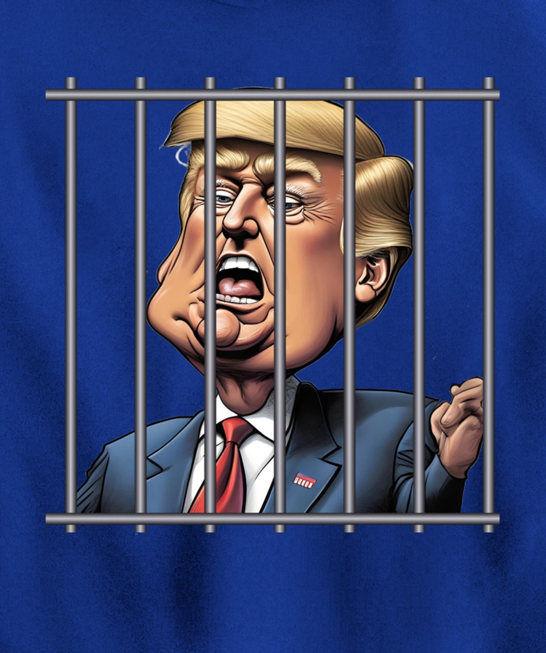 Trump Prison Pullover Hoodie