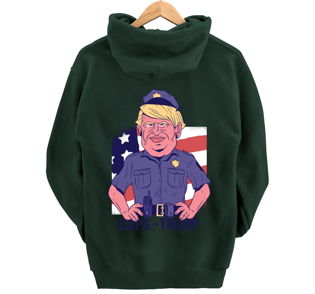 Cops for Trump Pullover Hoodie