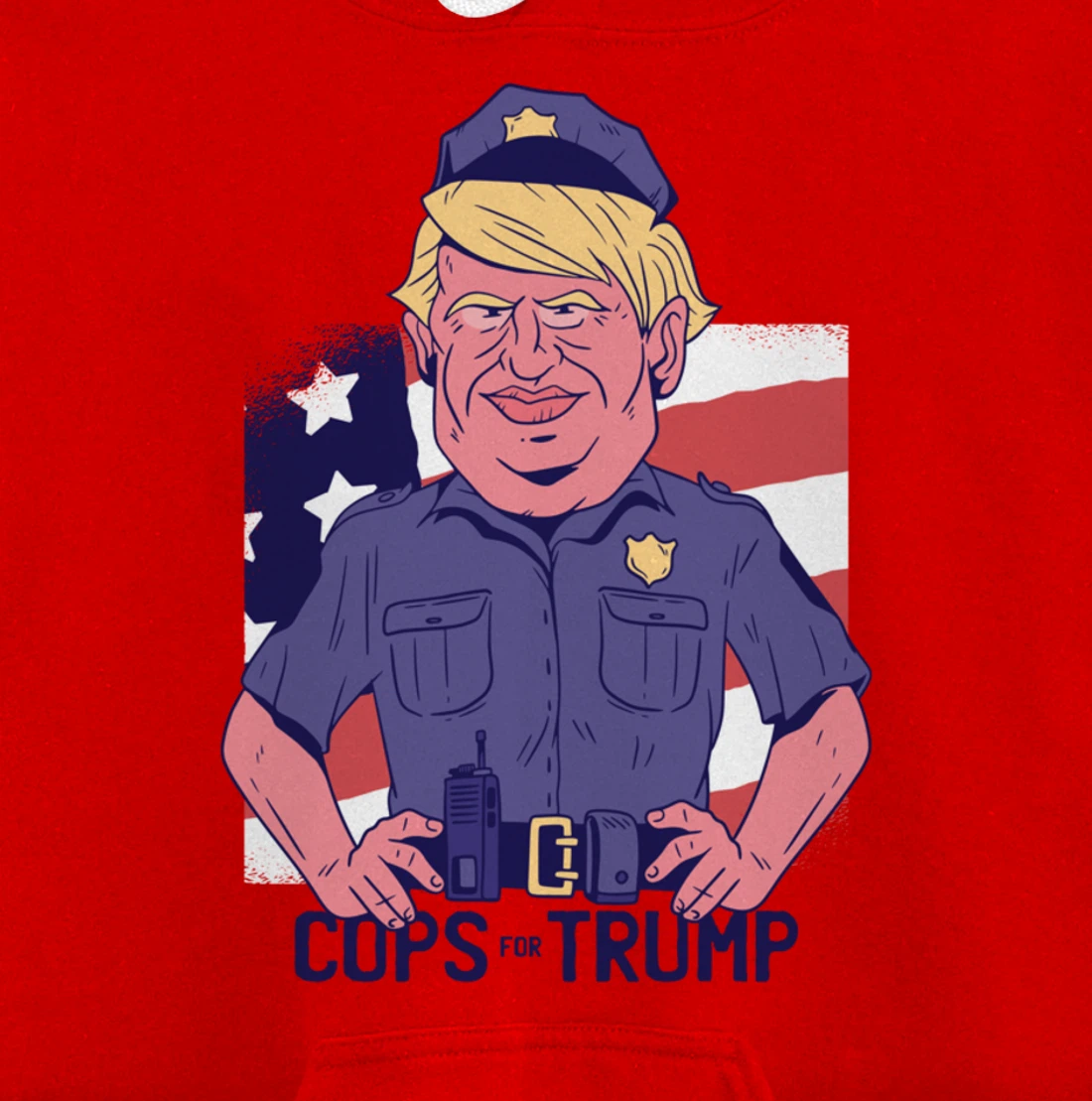Cops for Trump Pullover Hoodie