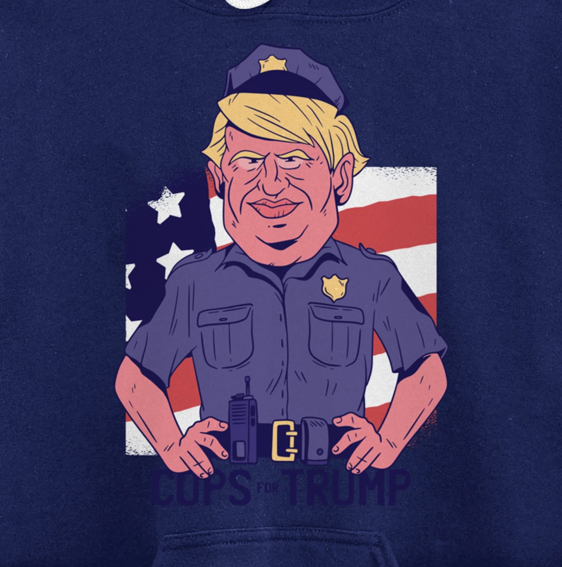 Cops for Trump Pullover Hoodie