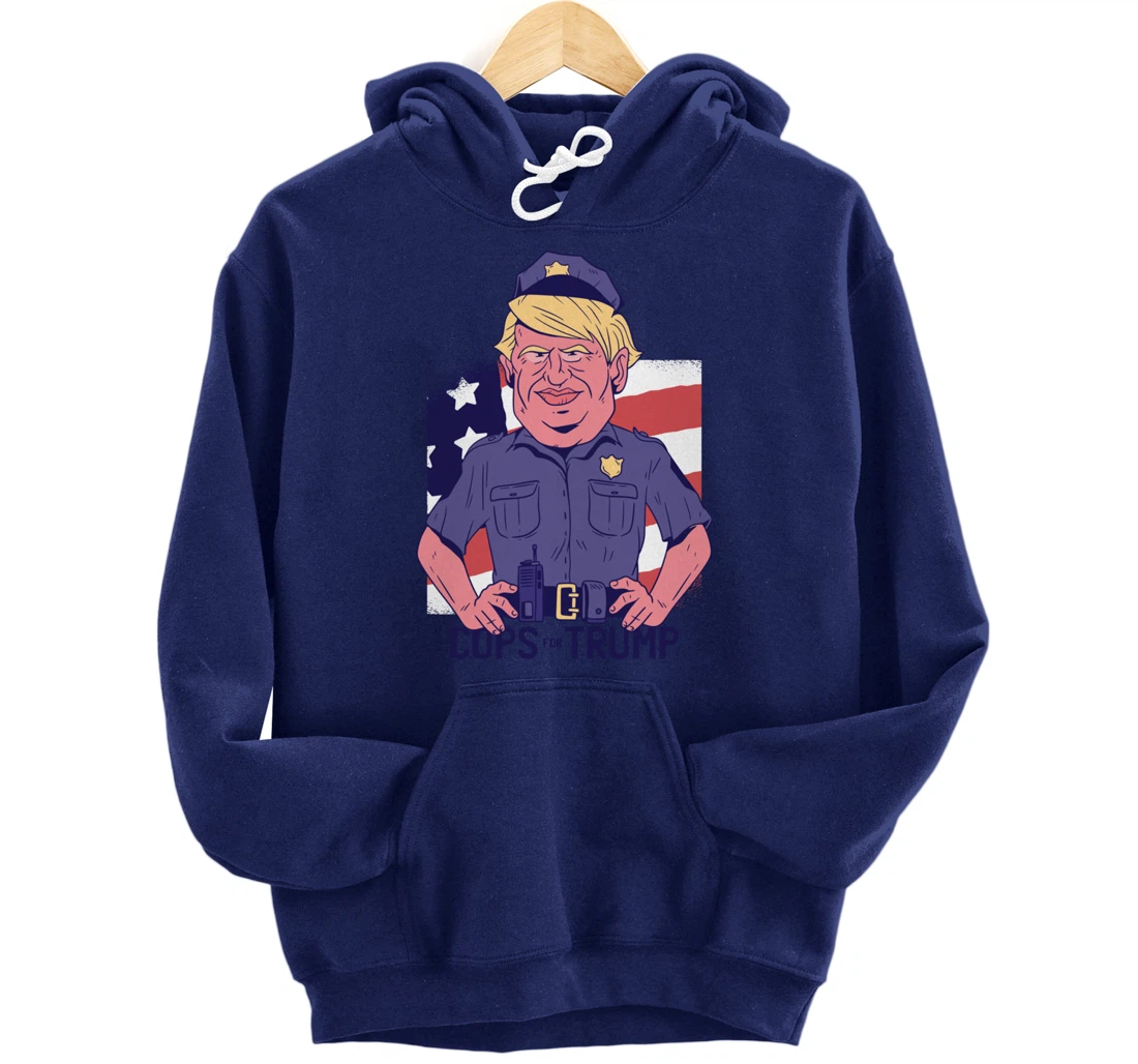 Cops for Trump Pullover Hoodie