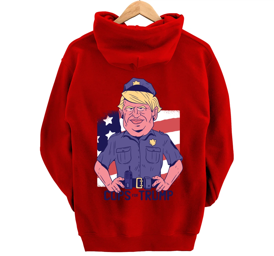 Cops for Trump Pullover Hoodie
