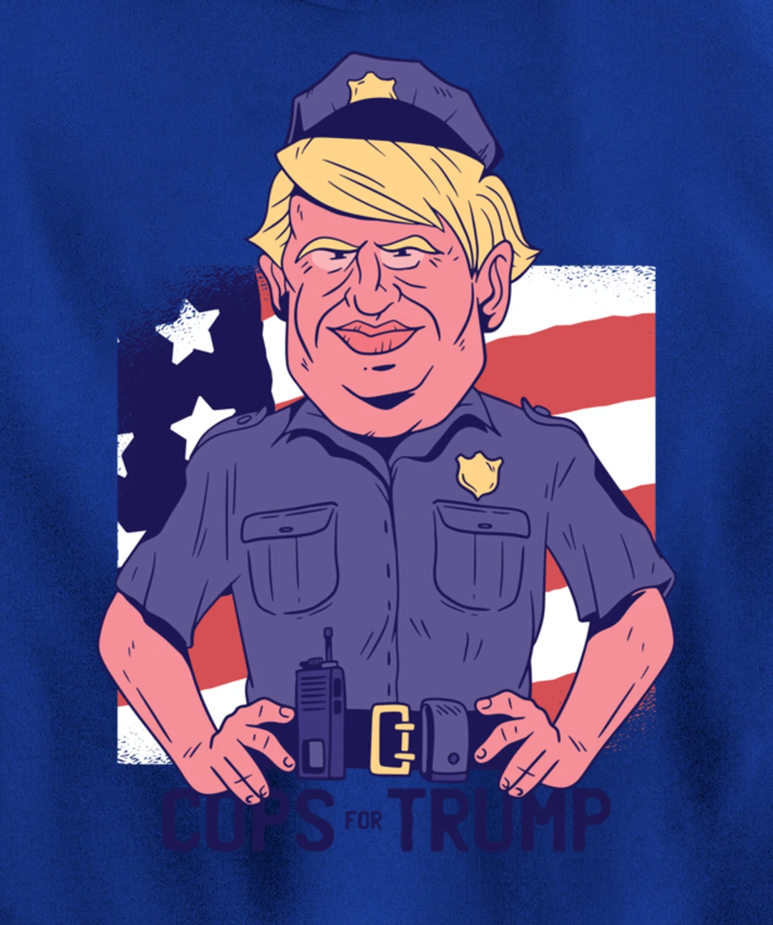 Cops for Trump Pullover Hoodie