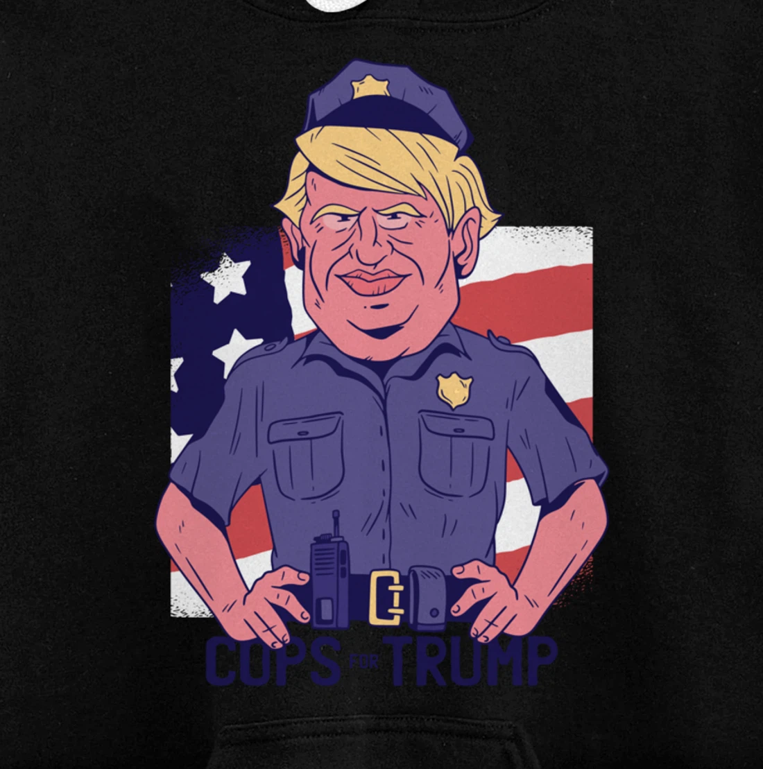 Cops for Trump Pullover Hoodie