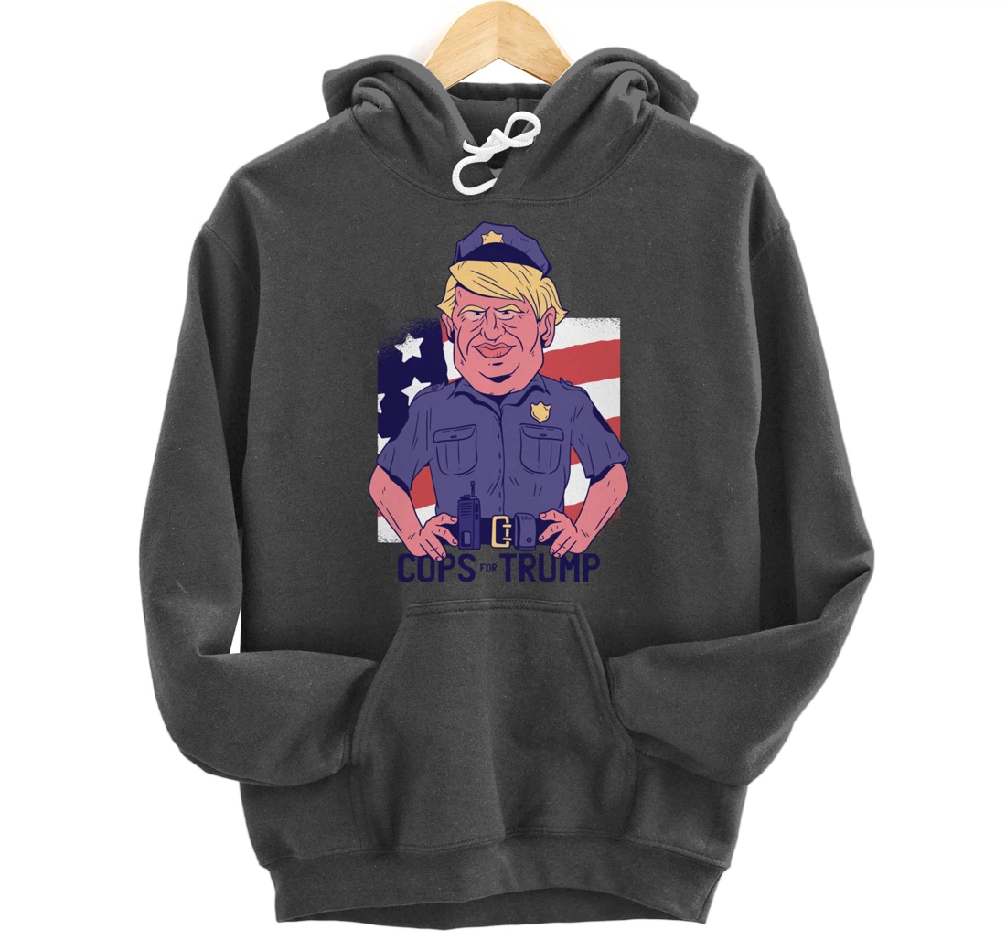 Cops for Trump Pullover Hoodie