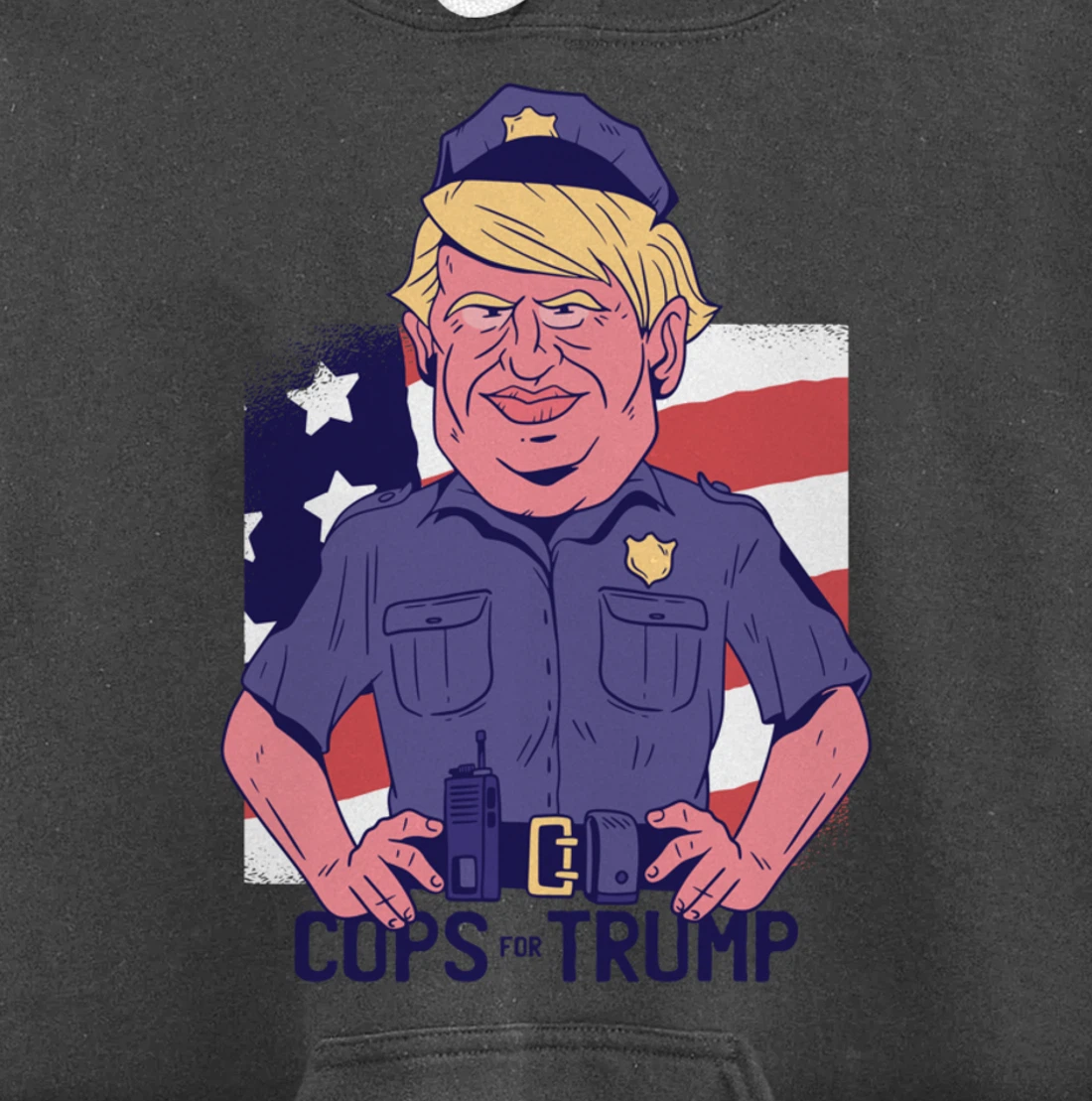 Cops for Trump Pullover Hoodie