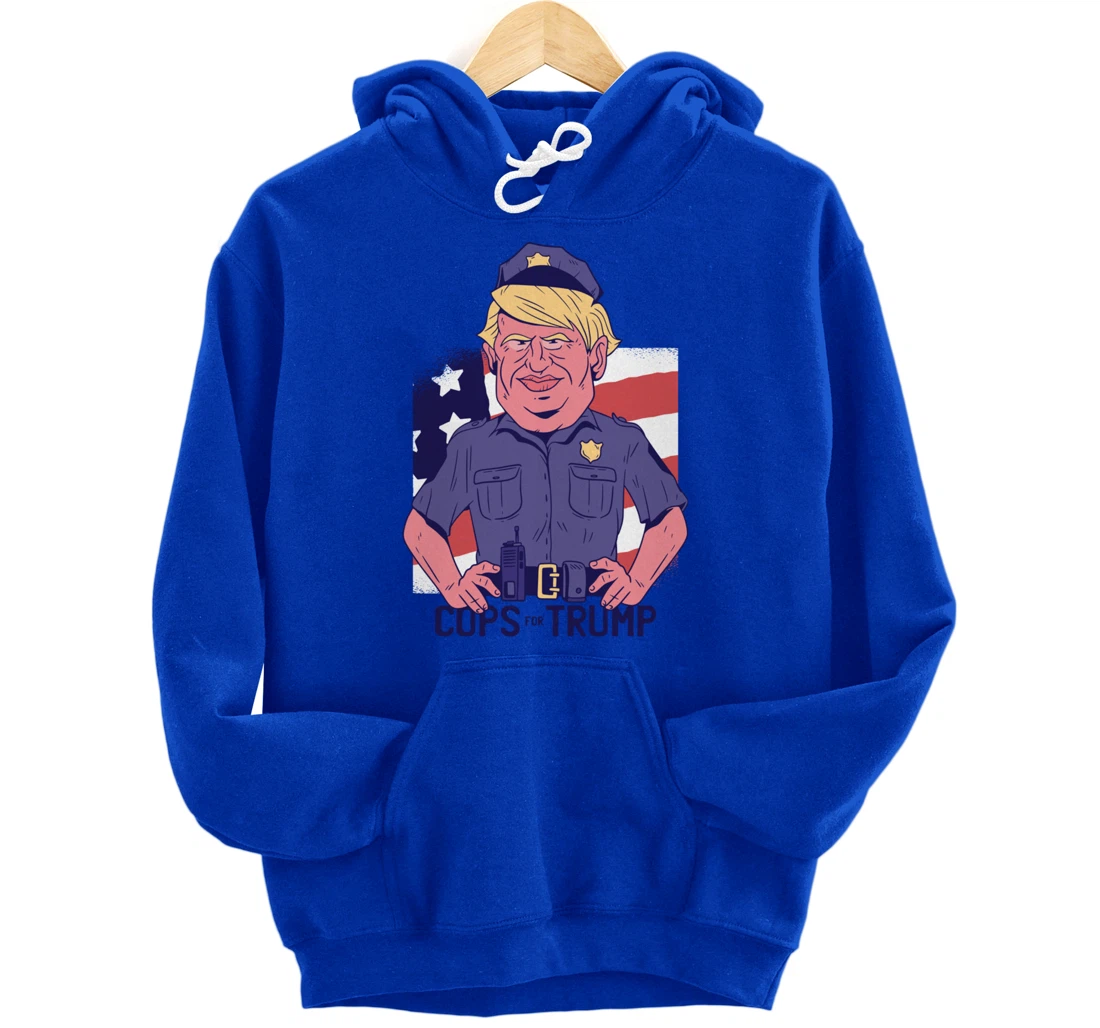 Cops for Trump Pullover Hoodie