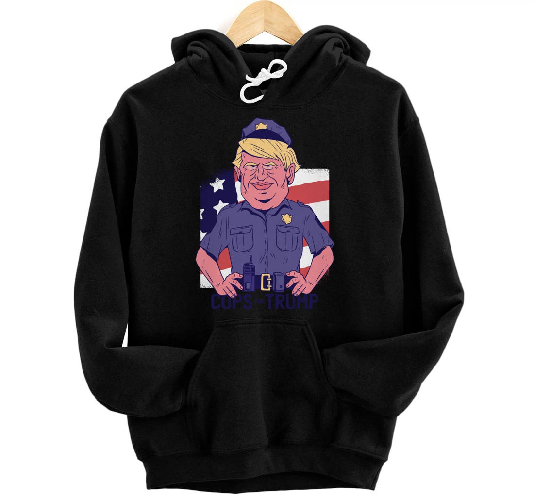 Cops for Trump Pullover Hoodie