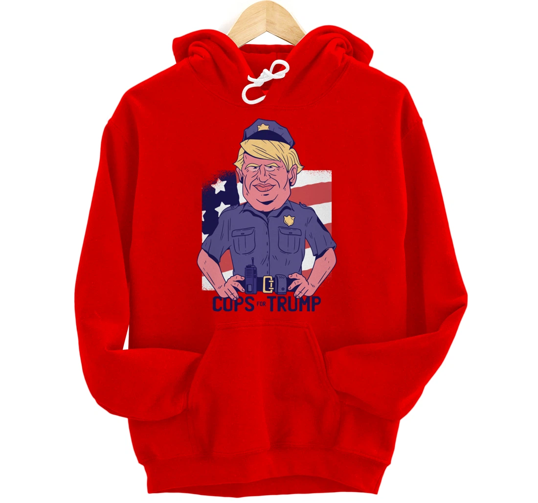 Cops for Trump Pullover Hoodie