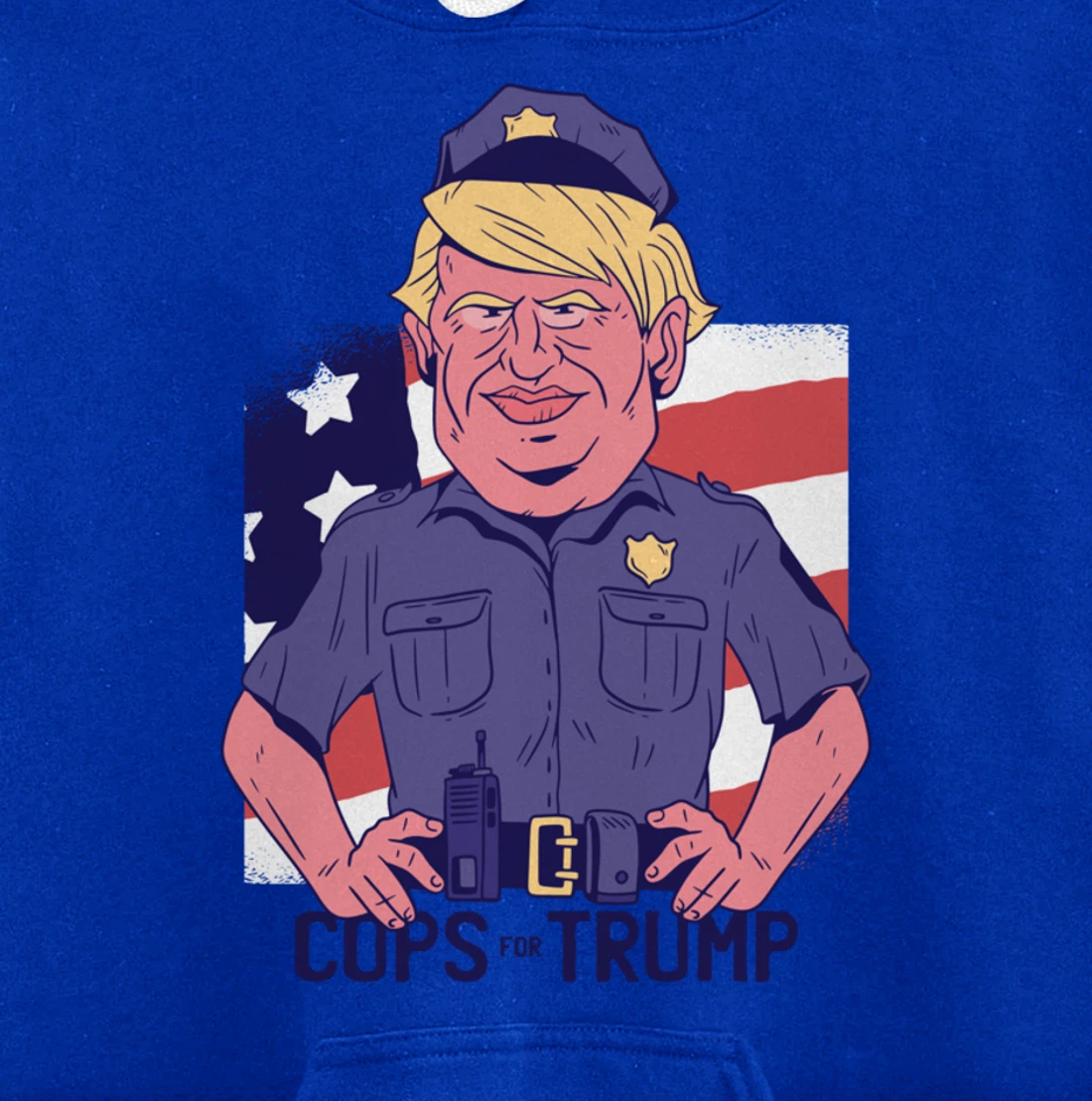 Cops for Trump Pullover Hoodie