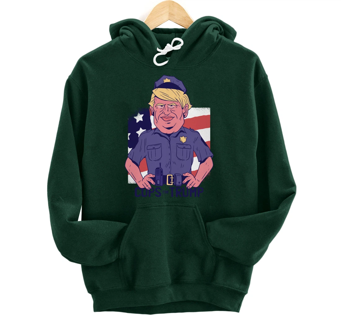 Cops for Trump Pullover Hoodie
