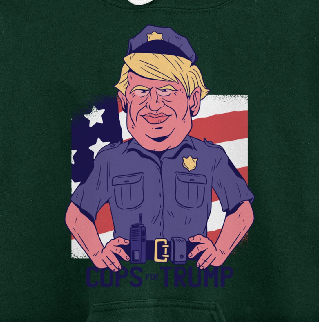 Cops for Trump Pullover Hoodie