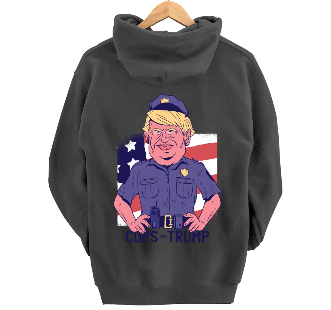 Cops for Trump Pullover Hoodie