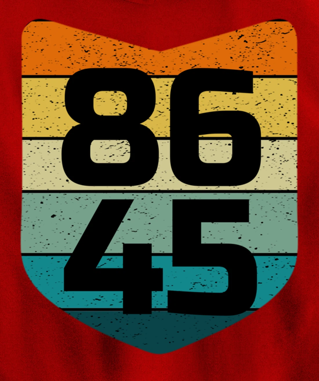 86 45 Impeach I Anti Trump 8645 Pullover Hoodie