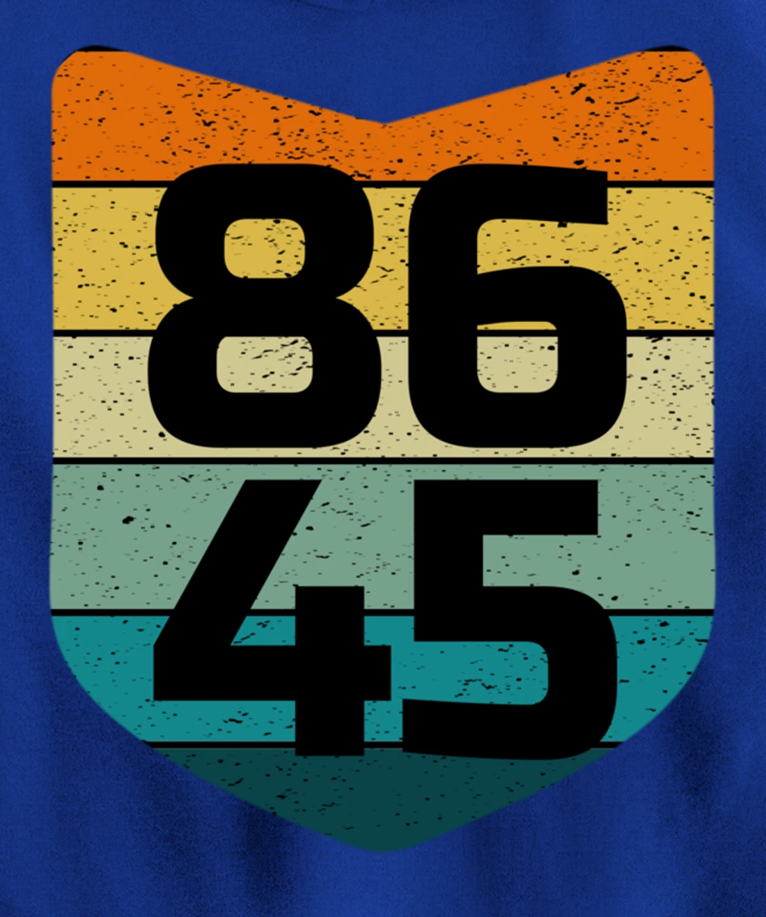 86 45 Impeach I Anti Trump 8645 Pullover Hoodie