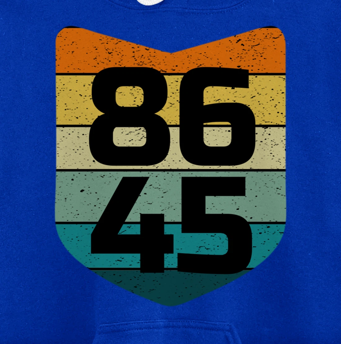 86 45 Impeach I Anti Trump 8645 Pullover Hoodie