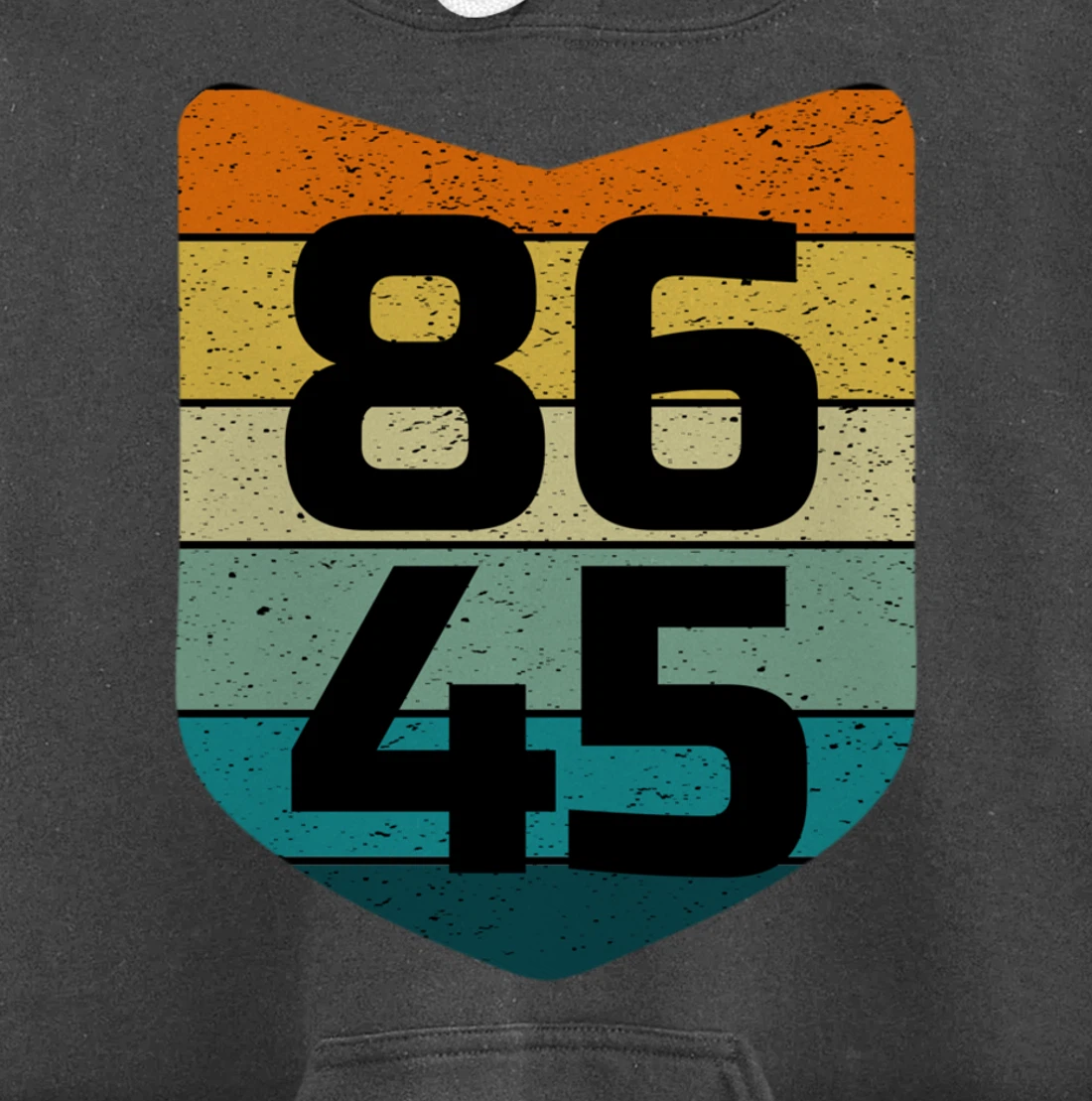 86 45 Impeach I Anti Trump 8645 Pullover Hoodie