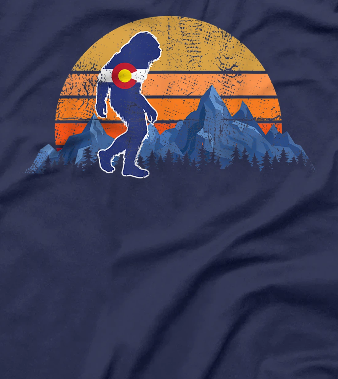 Colorado Flag Mountain State USA America Patriot Home Denver T-Shirt, Women T-Shirt