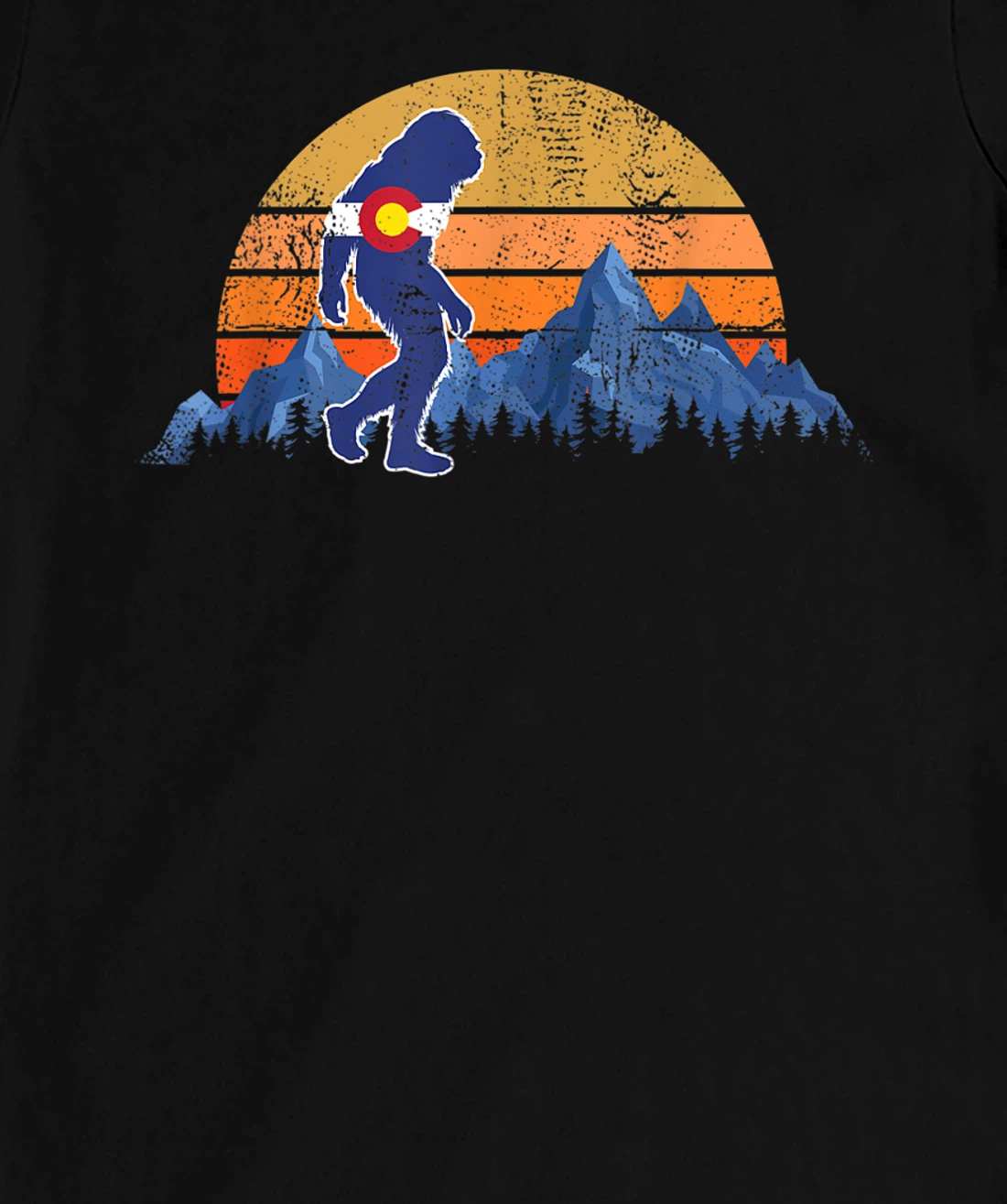 Colorado Flag Mountain State USA America Patriot Home Denver T-Shirt, Women T-Shirt