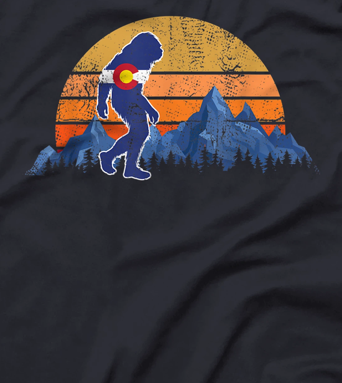 Colorado Flag Mountain State USA America Patriot Home Denver T-Shirt, Women T-Shirt