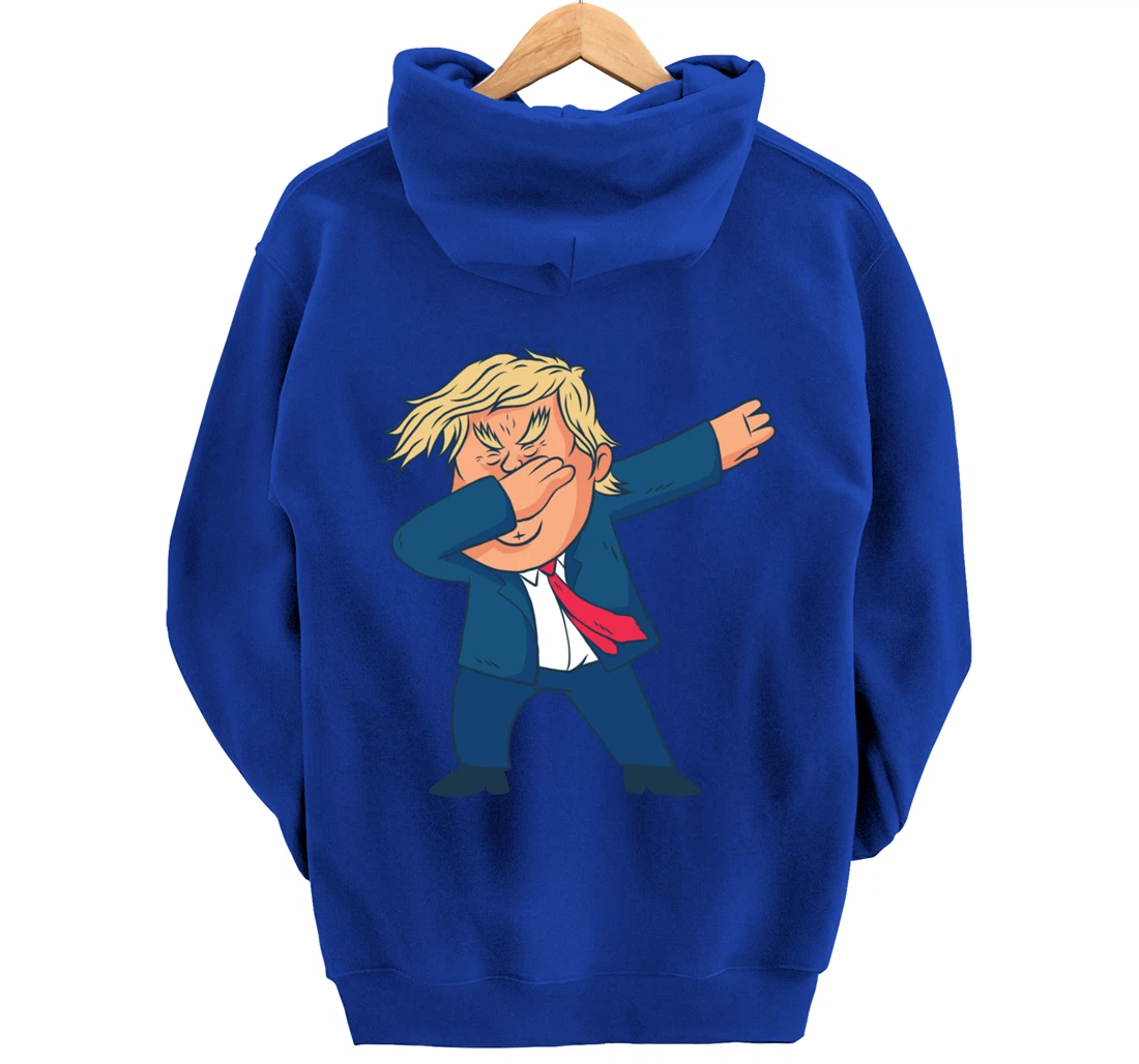DAB Donald Trump Dabs Funny Dabbing Meme Pullover Hoodie