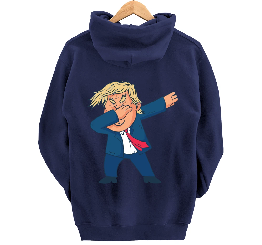 DAB Donald Trump Dabs Funny Dabbing Meme Pullover Hoodie