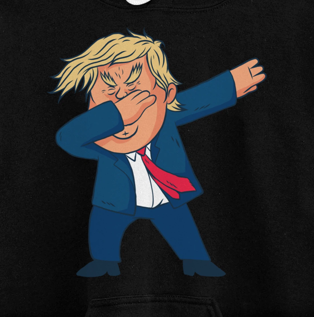 DAB Donald Trump Dabs Funny Dabbing Meme Pullover Hoodie