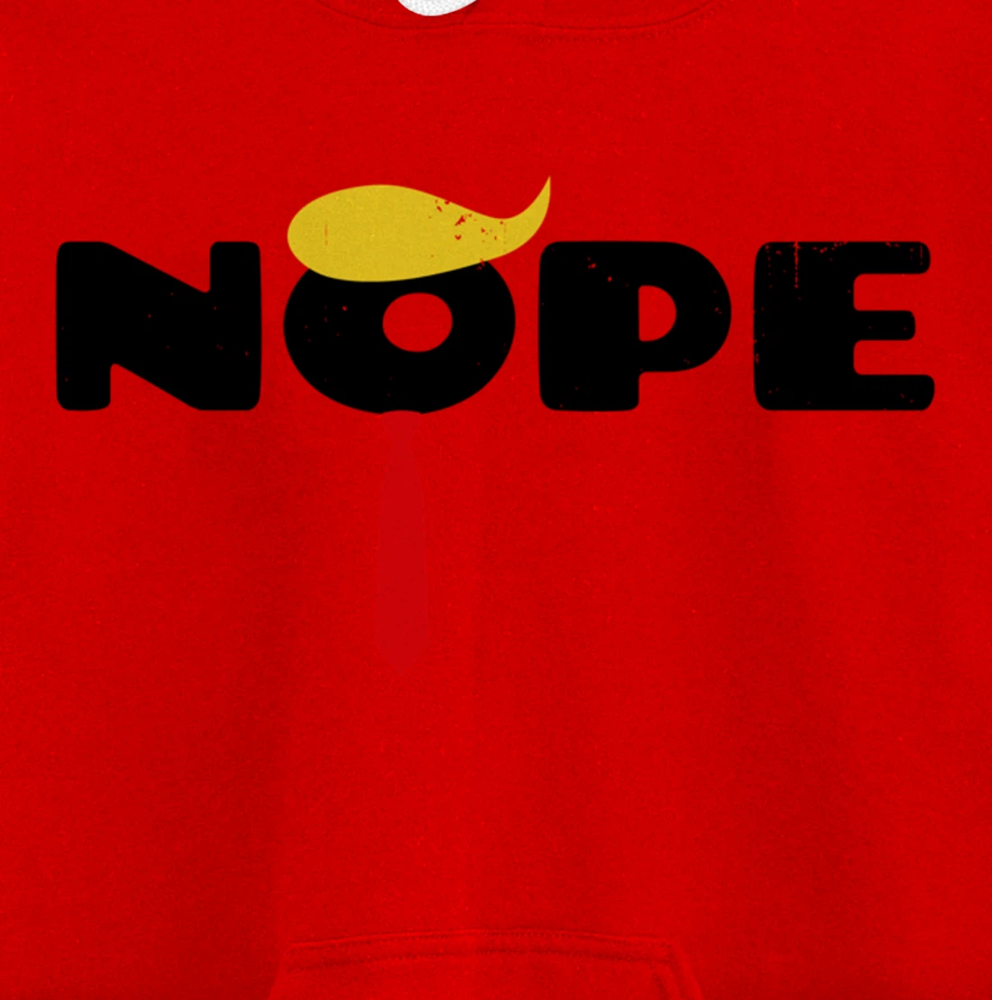 DISTRESSED DESIGN Pullover Hoodie